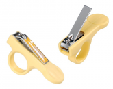 Cortador de Unhas de Bebê - Bonito Amarelo COD23