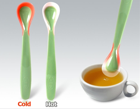 Colher (2x) com sensor de temperatura do papá - COD21