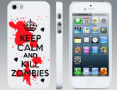 Capa Protetora iPhone5 - Keep Calm COD14