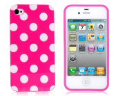 Capa Protetora iPhone 4/4S - Bolinhas COD18